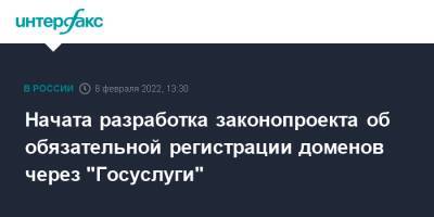 Андрей Воробьев - Начата разработка законопроекта об обязательной регистрации доменов через "Госуслуги" - interfax.ru - Москва - Россия