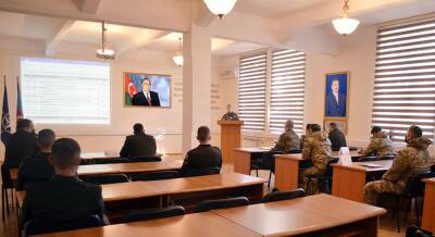 В Военной академии ВС Азербайджана проходит учебный курс НАТО (ФОТО) - trend.az - Голландия - Азербайджан