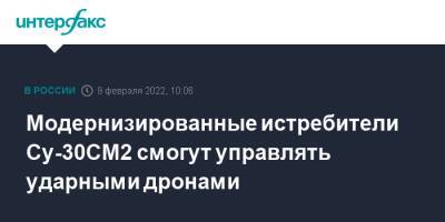 Сергей Шойгу - Модернизированные истребители Су-30СМ2 смогут управлять ударными дронами - interfax.ru - Москва - Россия - Калининградская обл.