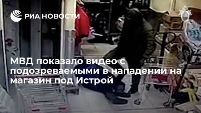 Опубликовано видео с подозреваемыми в нападении на магазин под Истрой и убийстве продавца - ria.ru - Москва