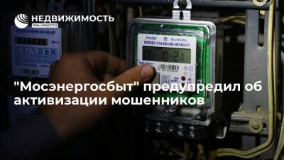 "Мосэнергосбыт" предупредил об активизации мошенников - realty.ria.ru - Москва - Россия - Московская обл. - Москва