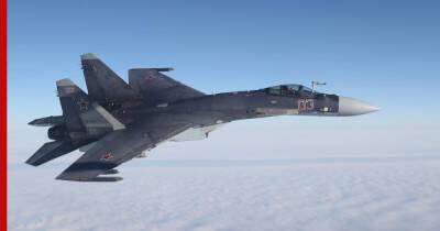 Су-35С отработали перехват целей в ходе проверки сил Союзного государства - profile.ru - Россия - Белоруссия