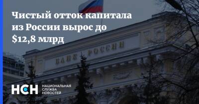 Чистый отток капитала из России вырос до $12,8 млрд - nsn.fm - Россия