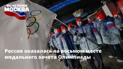 Семен Елистратов - Россия оказалась на восьмом месте медального зачета Олимпиады - vm.ru - Москва - Норвегия - Россия - Китай - Германия - Швеция - Пекин
