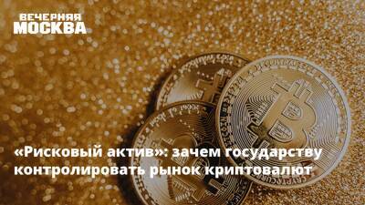 «Рисковый актив»: зачем государству контролировать рынок криптовалют - vm.ru - Москва
