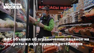 Михаил Беляев - Эльвира Набиуллина - ФАС объявил об ограничении наценок на продукты в ряде крупных ретейлеров - vm.ru - Россия