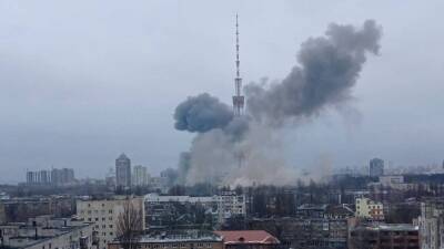 В Киеве прогремели взрывы в районе столичной телебашни - svoboda.org - Россия - Украина - Киев