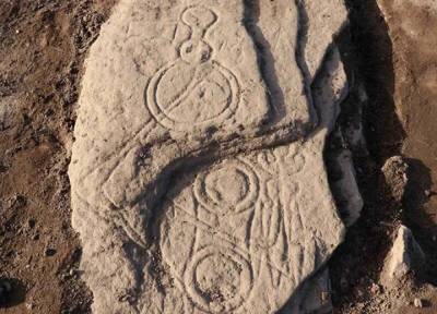 Рядом с местом древней битвы нашли редкий пиктский камень с символами - province.ru - Англия - Шотландия