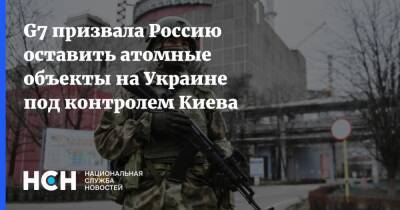 G7 призвала Россию оставить атомные объекты на Украине под контролем Киева - nsn.fm - Россия - Украина - Киев