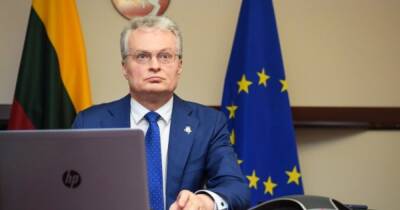 Гитанас Науседа - "Украинская нация заслуживает знать, что ей рады в ЕС": Науседа об итогах саммита в Версале - focus.ua - Россия - Украина - Белоруссия - Литва