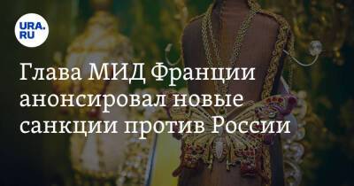 Владимир Путин - Жан-Ив Ле-Дриан - Глава МИД Франции анонсировал новые санкции против России - ura.news - Россия - США - Украина - Франция - Япония - Канада