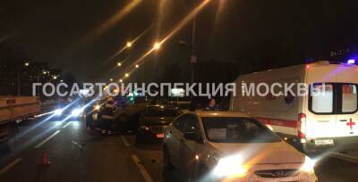 Массовое ДТП произошло на Волгоградском проспекте столицы - 7info.ru - Москва
