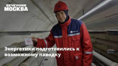 Энергетики подготовились к возможному паводку - vm.ru - Москва - Москва