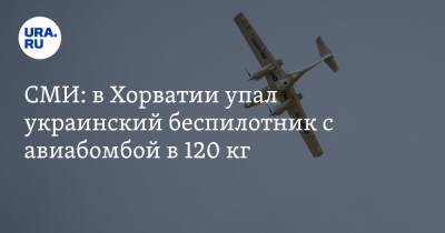 СМИ: в Хорватии упал украинский беспилотник с авиабомбой в 120 кг - ura.news - Россия - Украина - Хорватия - Загреб