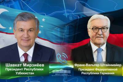 Абдулазиз Камилов - Президенты Узбекистана и Германии обсудили ситуацию вокруг Украины - gazeta.uz - Украина - Узбекистан - Германия