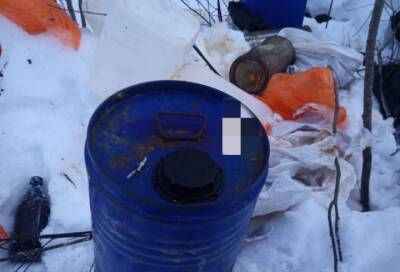 Под поселком Сиверский обнаружены канистры с метилхлоридом - online47.ru - район Гатчинский