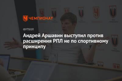 Андрей Панков - Андрей Аршавин - Андрей Аршавин выступил против расширения РПЛ не по спортивному принципу - championat.com - Россия - Уфа - респ. Алания