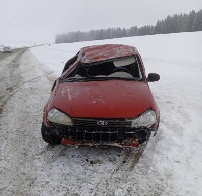 20-летняя автоледи попала в аварию на дороге Игра-Глазов - gorodglazov.com - респ. Удмуртия - Удмуртия