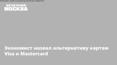 Михаил Беляев - Егор Клопенко - Экономист назвал альтернативу картам Visa и Mastercard - vm.ru - Россия
