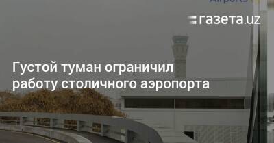 Густой туман ограничил работу столичного аэропорта - gazeta.uz - Узбекистан - Турция - Киргизия - Бишкек - Ташкент - Стамбул