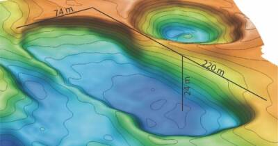 Таяние вечной мерзлоты создает гигантские кратеры на арктическом морском дне - focus.ua - США - Украина - Канада - шт. Калифорния