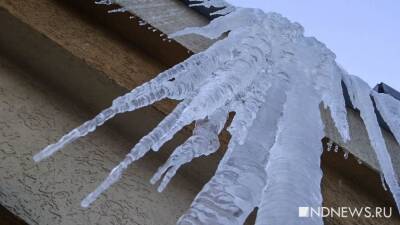 В Кургане упавшая с крыши глыба льда покалечила двух детей - newdaynews.ru - Курганская обл.