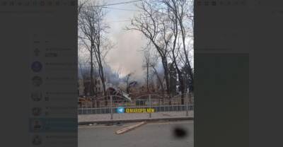 Российские оккупанты разбомбили здание драмтеатра в Мариуполе. Там прятались люди в ожидании эвакуации - kp.ua - Украина - Мариуполь