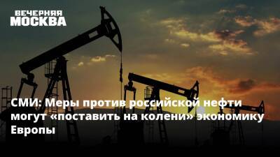 Мария Максакова - СМИ: Меры против российской нефти могут «поставить на колени» экономику Европы - vm.ru - Россия - Чехия