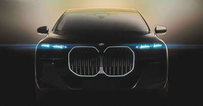 Новый BMW 7 Series показали на первых фото: в его салоне – большой телевизор - focus.ua - Украина