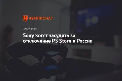Владимир Фролов - Sony хотят засудить за отключение PS Store в России - championat.com - Россия