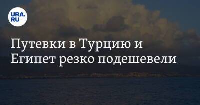 Владимир Путин - Путевки в Турцию и Египет резко подешевели - ura.news - Россия - США - Украина - Египет - Турция - Чехия