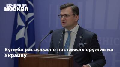 Владимир Путин - Дмитрий Кулеба - Кулеба рассказал о поставках оружия на Украину - vm.ru - Россия - Украина - Киев - ДНР - ЛНР