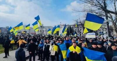 "Убирайтесь домой": в Херсоне и Каховке новые митинги против оккупантов (ВИДЕО) - dsnews.ua - Украина - Херсон - Херсон