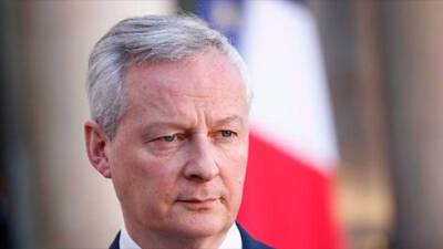 Брюно Ле-Мэр - Франция заморозила активы Центробанка РФ на 22 млрд евро и частных лиц на 150 млн евро - bin.ua - Россия - Украина - Франция