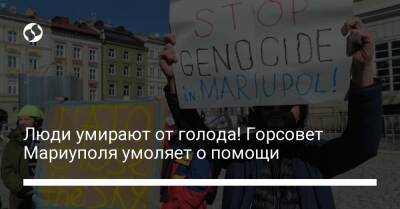 Люди умирают от голода! Горсовет Мариуполя умоляет о помощи - liga.net - Россия - Украина - Мариуполь
