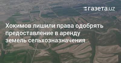 Шавкат Мирзиеев - Хокимов лишили права одобрять предоставление в аренду сельхозземель - gazeta.uz - Узбекистан - Ташкент