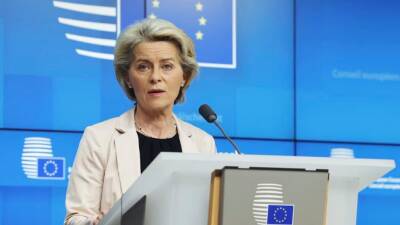 Эммануэль Макрон - Страны ЕС хотят покупать газ совместно - germania.one - Украина - Молдавия - Грузия - Германия - Франция - Ляйен