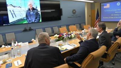 Ицхак Герцог - Энтони Блинкен - Госсекретарь США совершил виртуальный визит в полевой госпиталь Израиля в Украине - vesty.co.il - США - Украина - Израиль