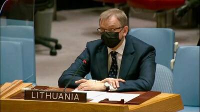 Ми хочемо, щоб РФ утрималась від права вето в ООН по Україні, — представник Литви в ООН - hubs.ua - Украина - Росія