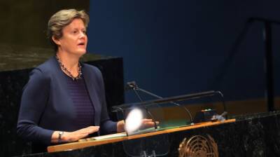 Барбара Вудворд - Британия в ООН заявила о готовности стать гарантом безопасности Украины - pravda.com.ua - Украина - Киев - Англия - Лондон