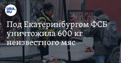 Под Екатеринбургом ФСБ уничтожила 600 кг неизвестного мяса - ura.news - Екатеринбург - Свердловская обл.