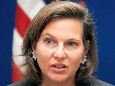 Виктория Нуланд - США отменят санкции, если Россия "закончит войну и поможет отстроить Украину" - kasparov.ru - Россия - США - Украина