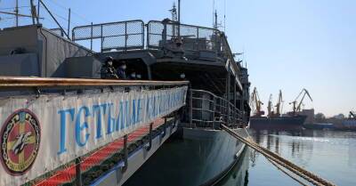 Флагман флота Украины "Гетман Сагайдачный" затоплен в Николаеве - kp.ua - Украина - Одесса - Николаева