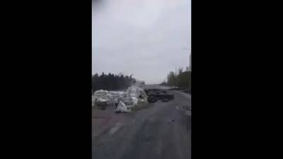 На въезде в Энергодар разбили установленный там блок-пост - vedomosti-ua.com - Украина - Энергодар