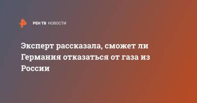 Олаф Шольц - Эксперт рассказала, сможет ли Германия отказаться от газа из России - ren.tv - Москва - Россия - Украина - Германия