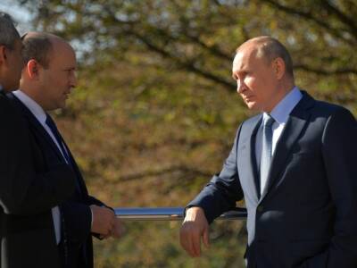 Владимир Зеленский - Владимир Путин - Нафтали Беннет - Олафом Шольцем - РИА «Новости»: После встречи с Путиным премьер Израиля позвонил Зеленскому и вылетел в ФРГ - rosbalt.ru - Россия - Украина - Израиль - Германия - ДНР - ЛНР - с. Путин - Донецкая обл.