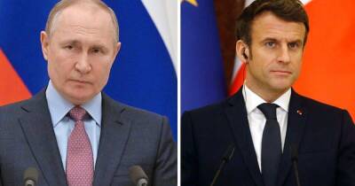 Владимир Путин - Эммануэль Макрон - Макрон выразил намерение провести телефонный разговор с Путиным - ren.tv - Россия - Украина - Франция - с. Путин