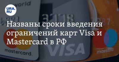 Владимир Путин - Названы сроки введения ограничений карт Visa и Mastercard в РФ - ura.news - Россия - Украина