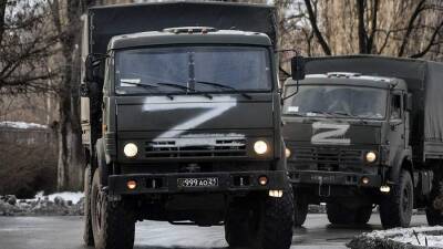 Колонна с обеспечением для ВС РФ прибыла в Черниговскую область - iz.ru - Россия - Украина - Израиль - ДНР - ЛНР - Черниговская обл.