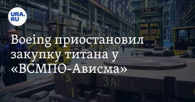 Дмитрий Осипов - Boeing приостановил закупку титана у «ВСМПО-Ависма» - ura.news - Россия - США - Свердловская обл.